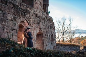 Lire la suite à propos de l’article Une séance couple dans un château médiéval en Alsace