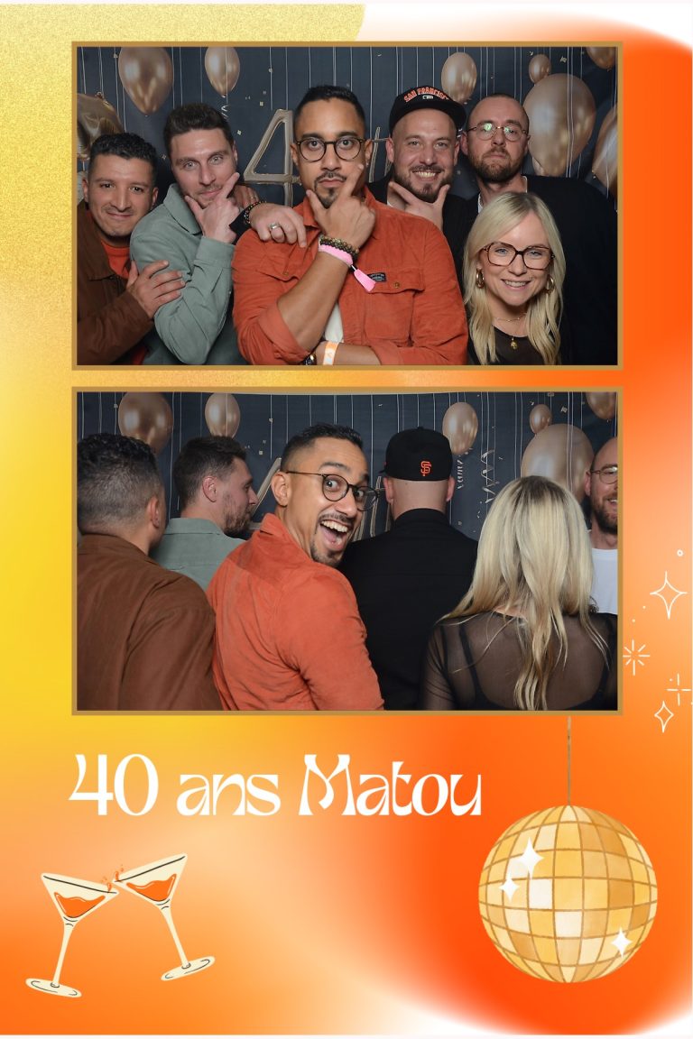 Photobooth anniversaire alsace